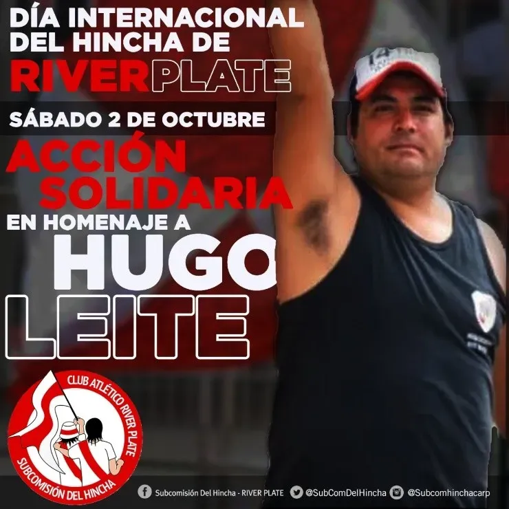 Acción solidaria Hugo Leite
