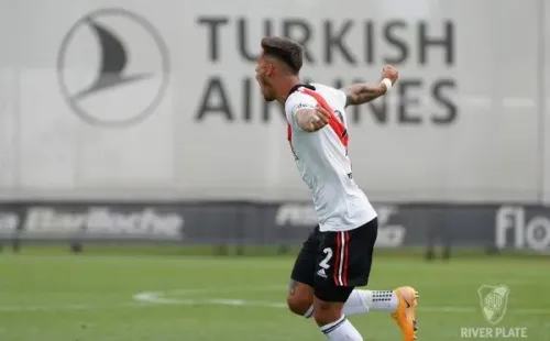 Lecanda marcó su último en noviembre, en la victoria 2-0 frente a Patronato en Reserva. (Foto: Prensa River).