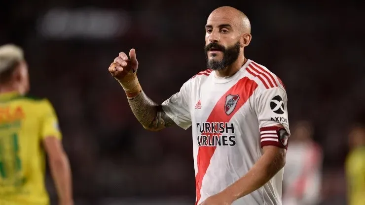 Pinola llegó a River a mediados de 2017 y tiene contrato vigente hasta fines de 2022. (Foto: Getty).