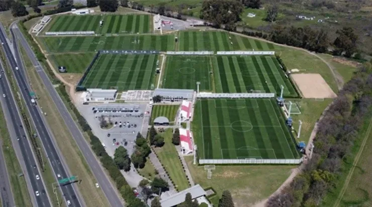 El River Camp de Ezeiza (Prensa River)