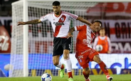 Barboza fue uno de los pocos jugadores que tuvo dos ciclos con Gallardo en River después de haber salido a préstamo: solo jugó 6 partidos con el Millonario. (Foto: Getty).