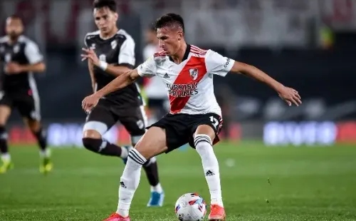 Braian Romero tiene contrato con River hasta el 31 de diciembre de 2024. (Foto: Getty).