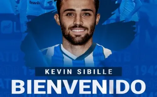 La presentación del Atlético Baleares para Sibille.