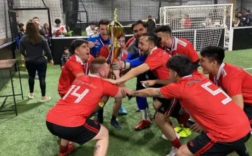 El festejo de Brooklyn luego de un nuevo título.