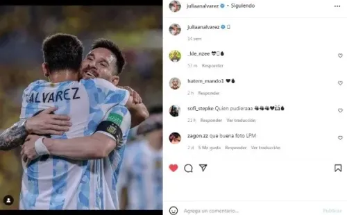 Julián y Messi