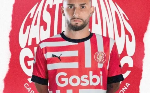 Girona le dio la bienvenida a Castellanos, cuyo contrato será a préstamo por un año.