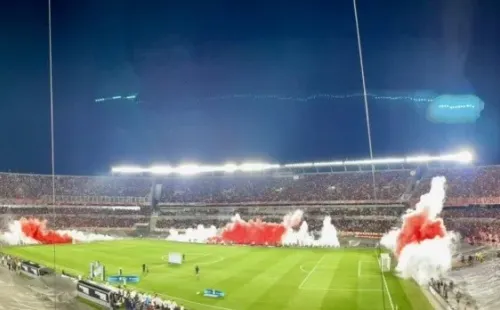 Así se vivió la fiesta en el Monumental, a puro colorido.