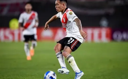 A la espera de la lista de convocados, Barco está casi afuera del partido con Newell’s. (Foto: Getty).