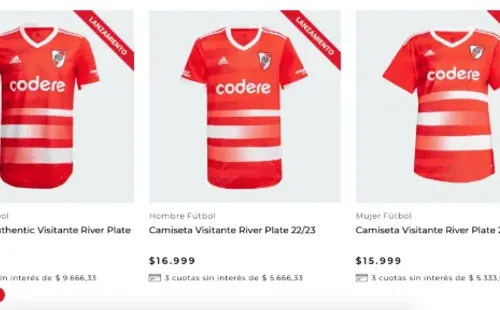 Ya está a la venta la nueva camiseta alternativa.
