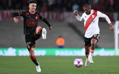 De la Cruz seguirá hasta diciembre de 2025 en River de no mediar inconvenientes. (Foto: Getty).