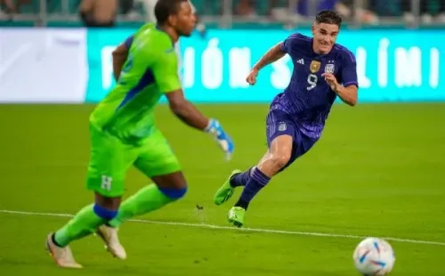 Julián disputó 45 minutos en el triunfo sobre Honduras el pasado viernes. (Foto: Getty).