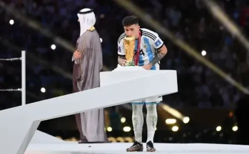 Enzo fue elegido el mejor jugador joven del Mundial de Qatar. (Foto: Getty).