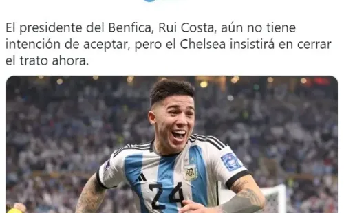 Fuente: @FabrizioRomano (Twitter)