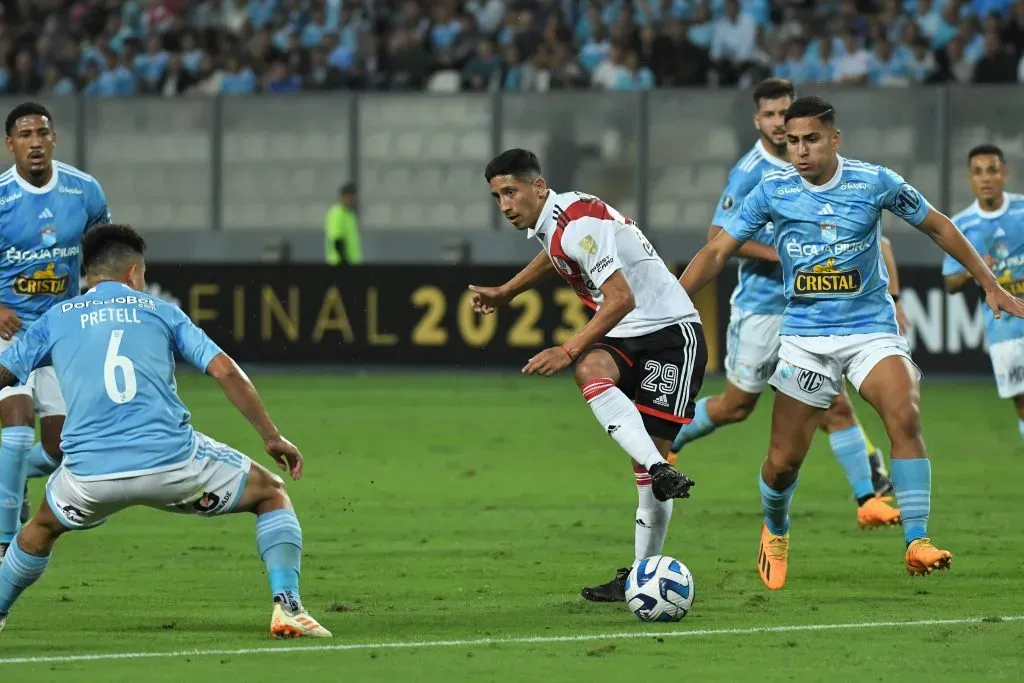 Aliendro fue el autor del gol que le dio un poco de aire a River en la Copa. (Foto: Getty)