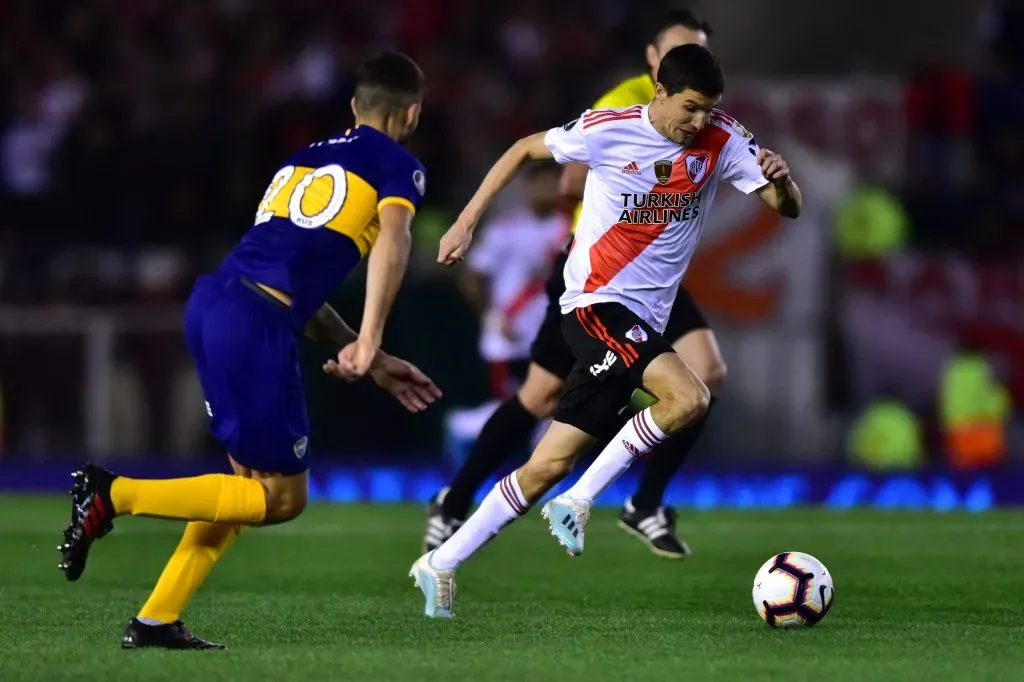 Paseo Monumental de River a Boca. Foto: Getty.