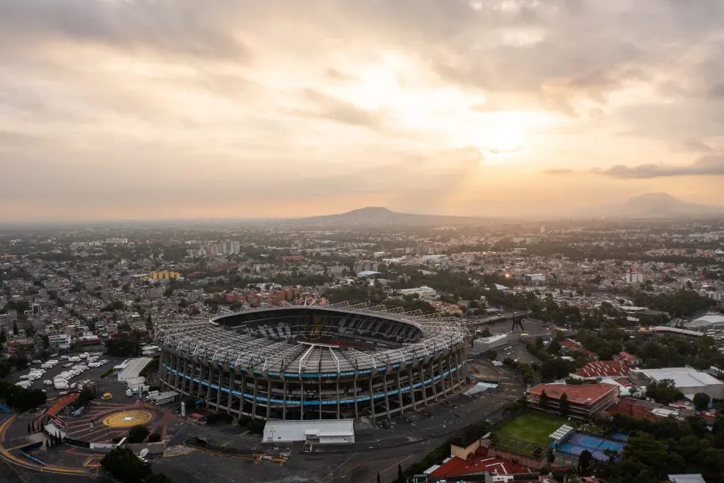 En la Ciudad de México se encuentra el Estadio Azteca, donde la Selección Argentina fue campeón del mundo en 1986. Foto: Getty.