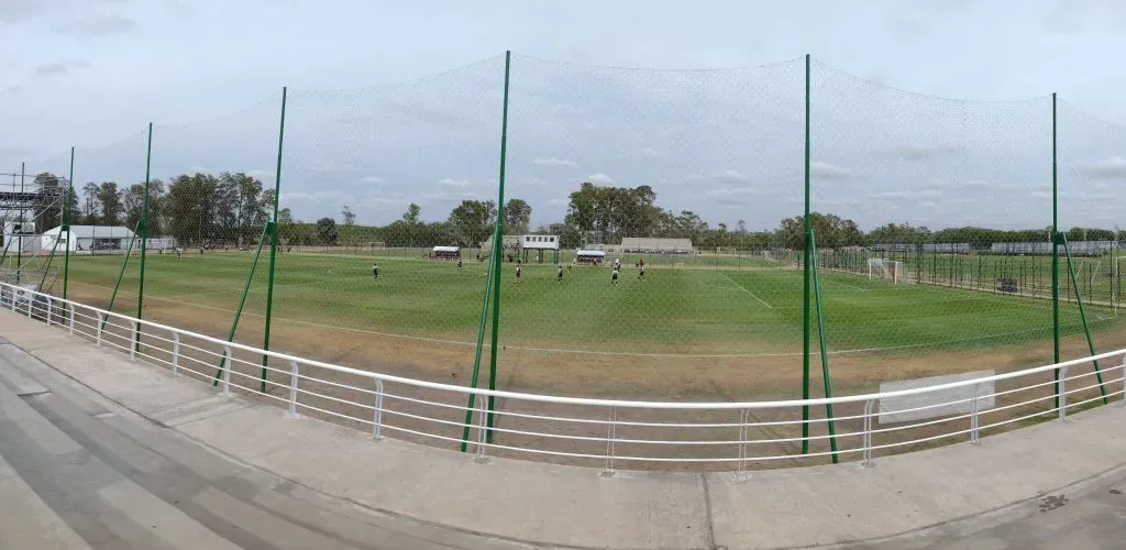 El nuevo sector del River Camp destinado al fútbol infanto-juvenil (Foto: LPM)