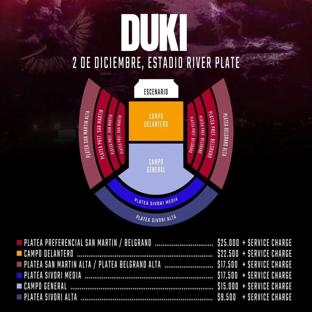 precios entradas duki river