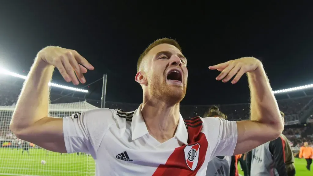 Beltrán anotó 11 goles en la Liga Profesional en la que River se consagró.