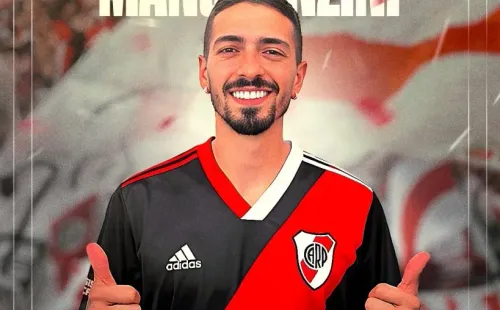 Lanzini fue oficializado como refuerzo de River.