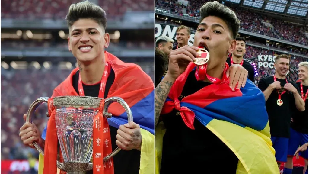 Carrascal fue campeón en Rusia con el CSKA.