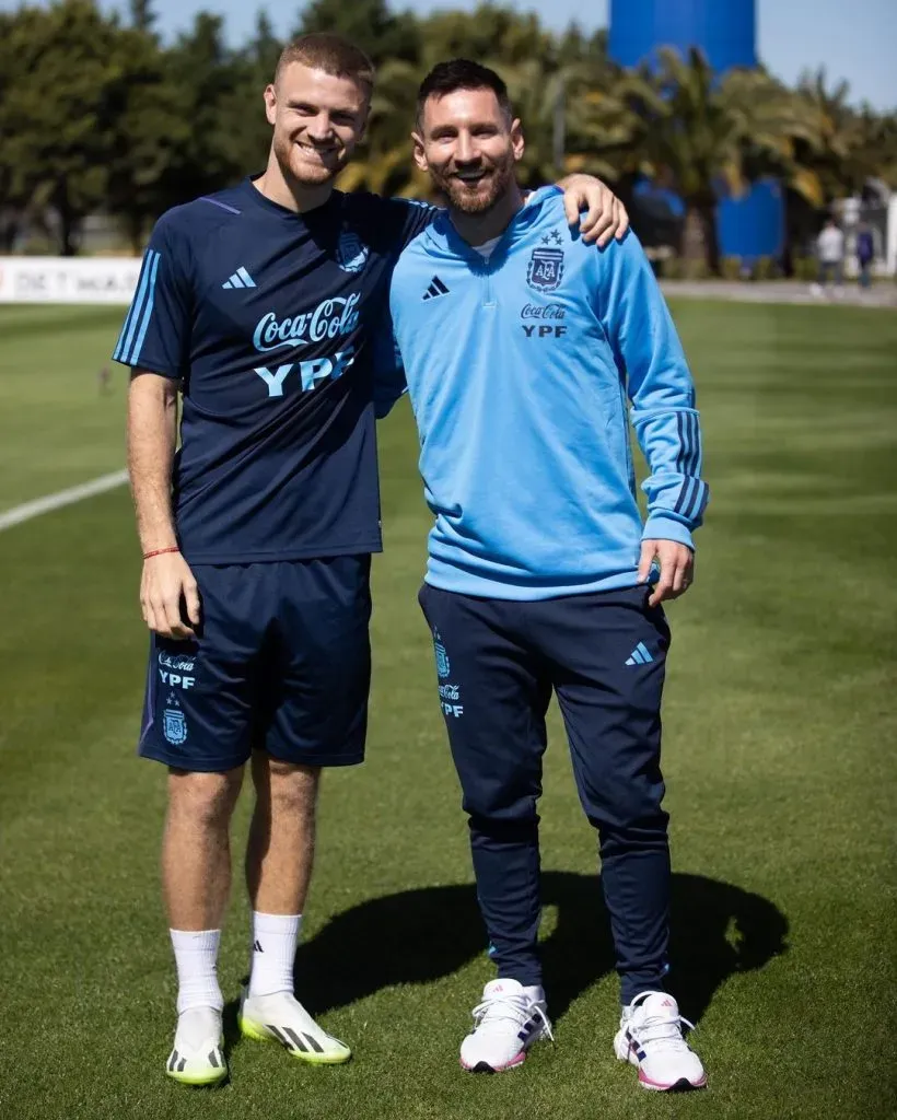 El VIkingo y un momento inolvidable con Messi.