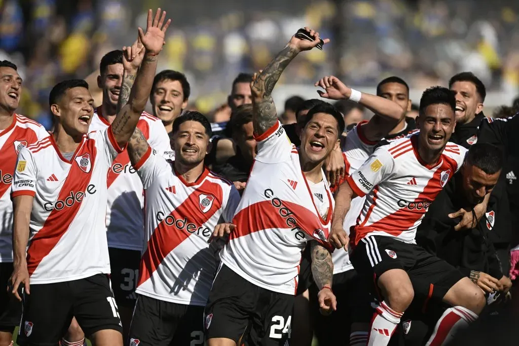 River le ganó un crucial duelo a Boca.