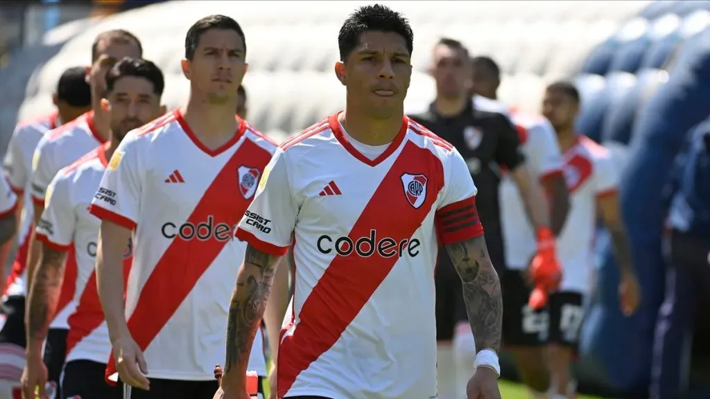 Enzo Pérez, nuestro capitán. (Foto: Prensa River).