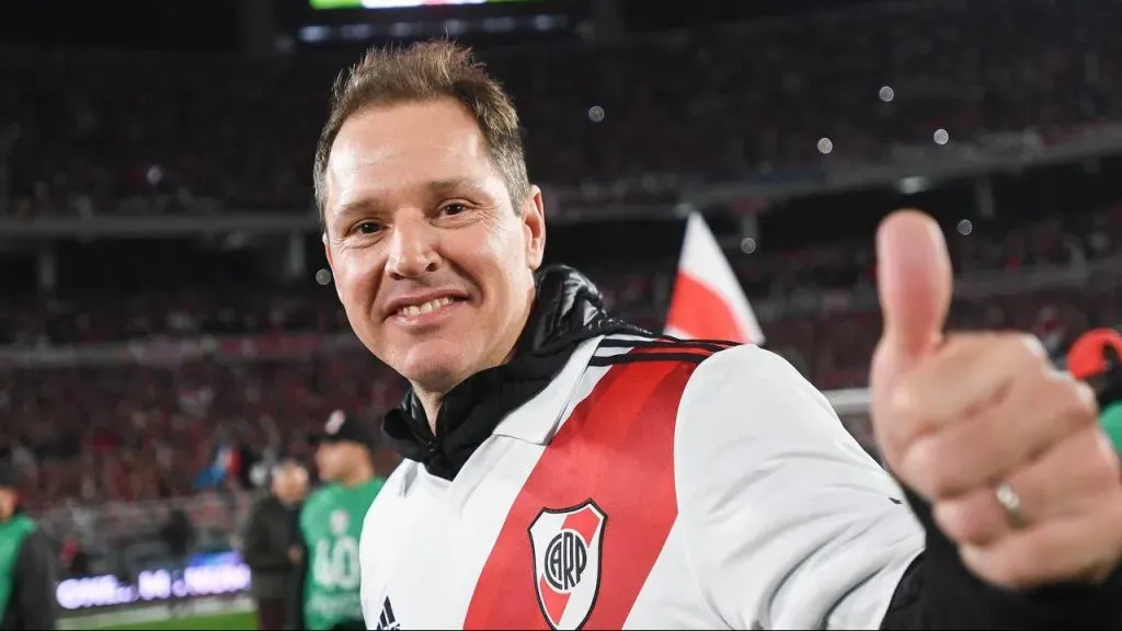 El presidente Jorge Brito habló sobre el futuro de Enzo Pérez (Foto: Prensa River)