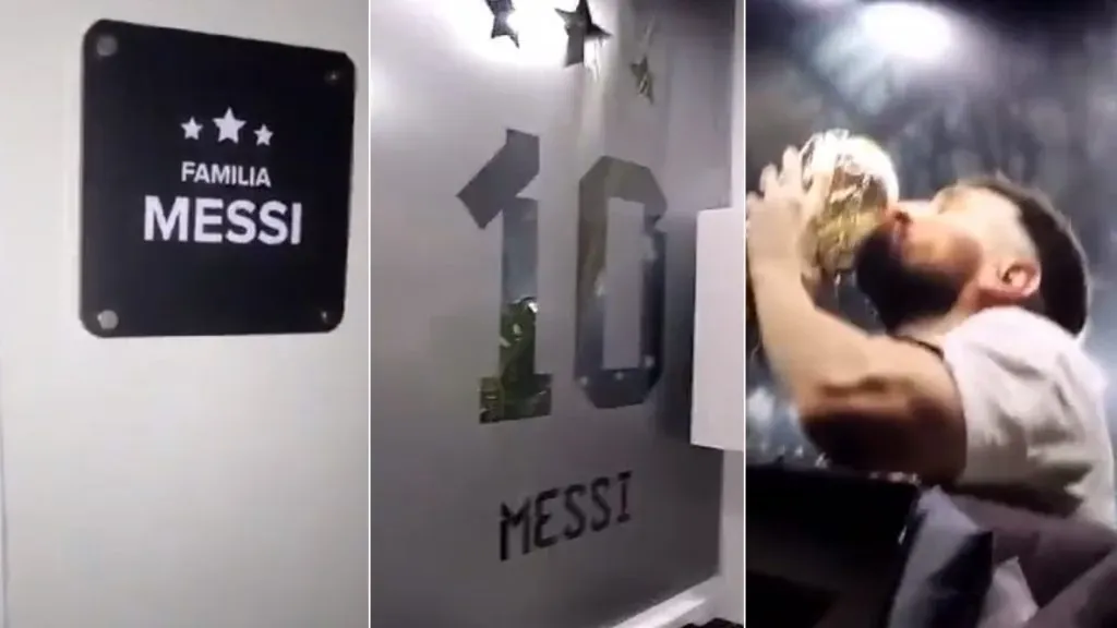 Así luce el palco que usará la familia Messi en el Monumental.