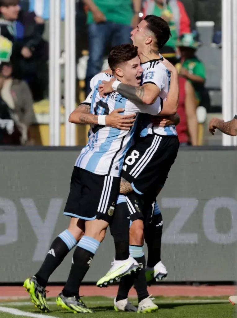 Enzo y Julián, aliados dentro y fuera de la cancha (Foto: Getty)