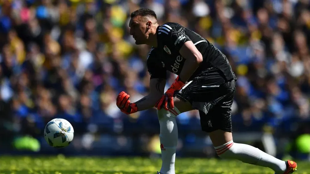 Franco Armani no estaría ante Colón. (Foto: Getty).