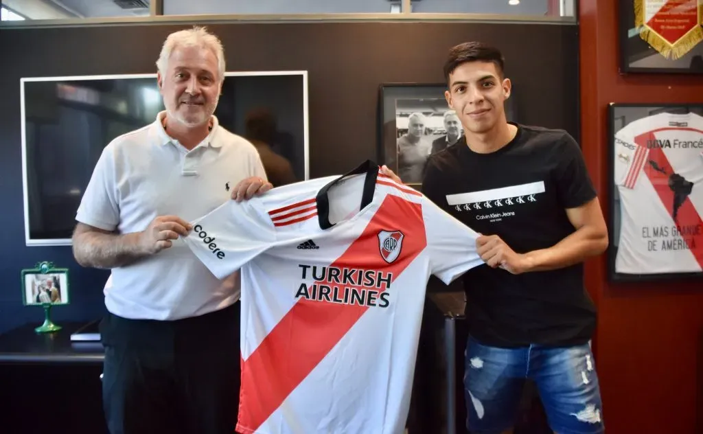 Galván tiene contrato con River hasta diciembre de 2024. (Foto: Prensa River).