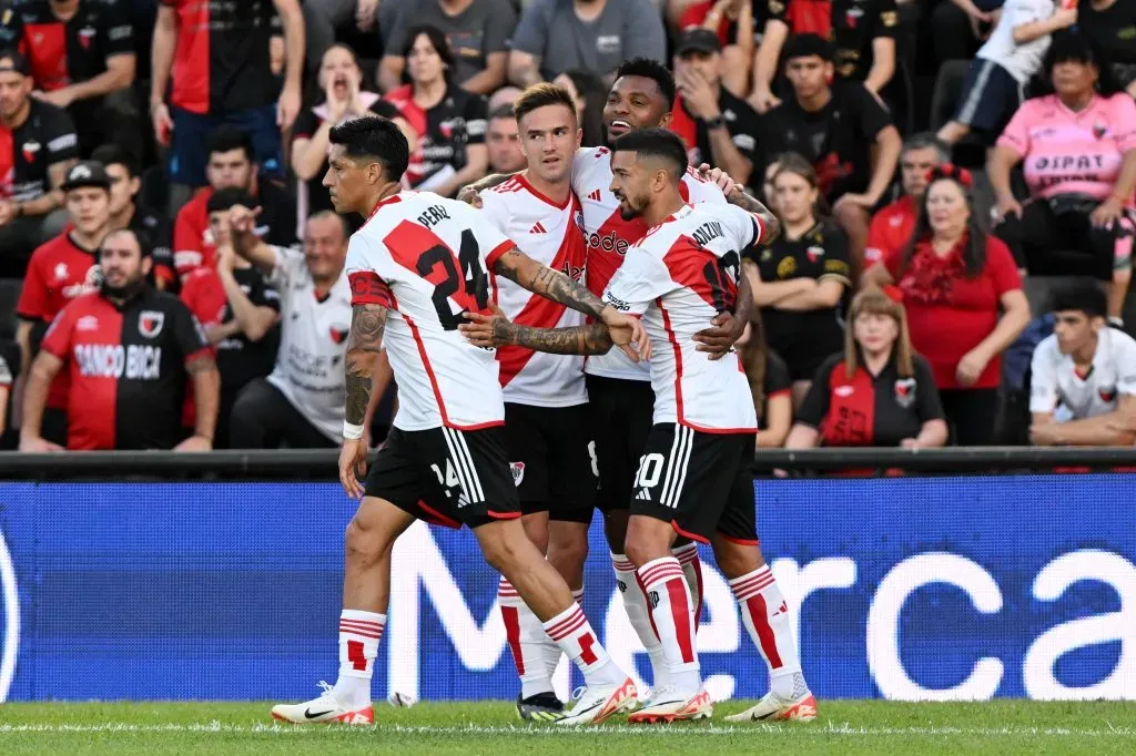 River empató en Santa Fe y no pudo subirse otra vez a la cima de la Zona A (Foto: Getty)