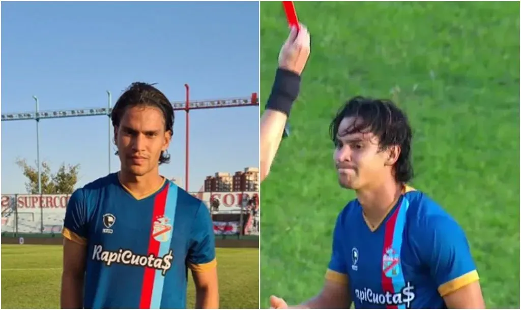 Flabián Londoño, de la felicidad absoluta a la expulsión después de marcar su primer gol en Primera.