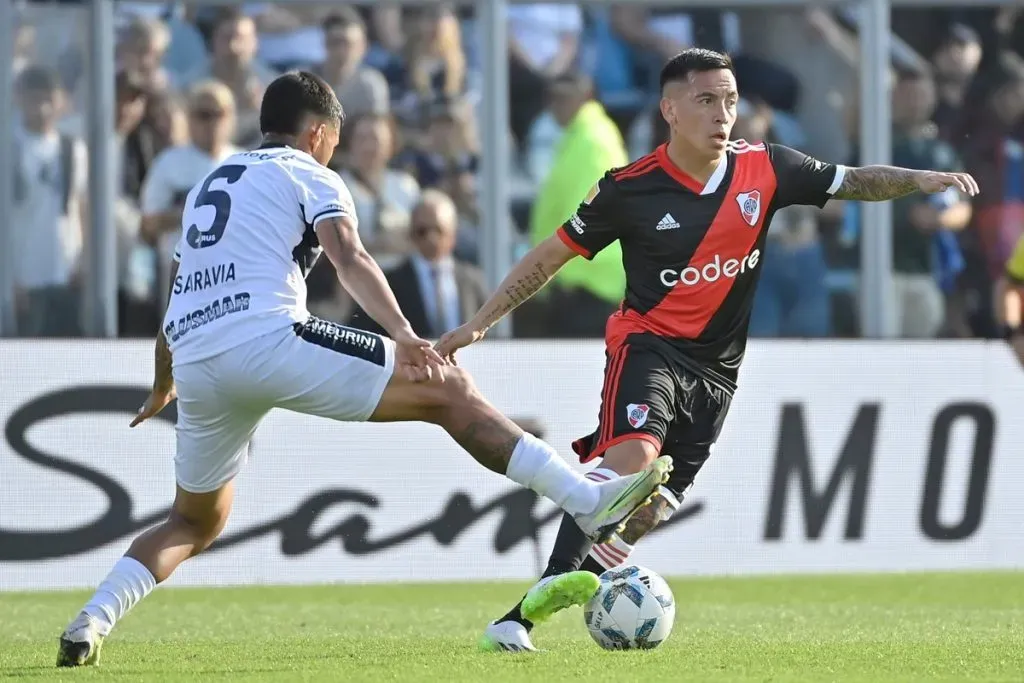 Esequiel Barco en acción. (Foto: Prensa River)