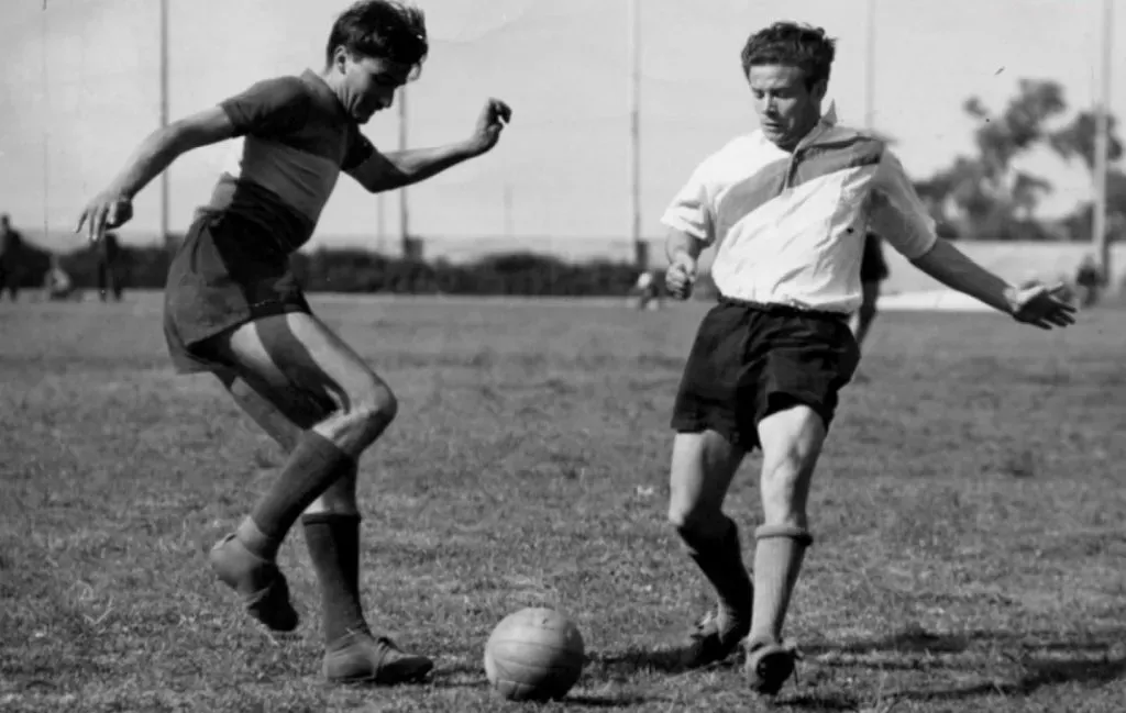 Aristóbulo Deambrosi en acción.