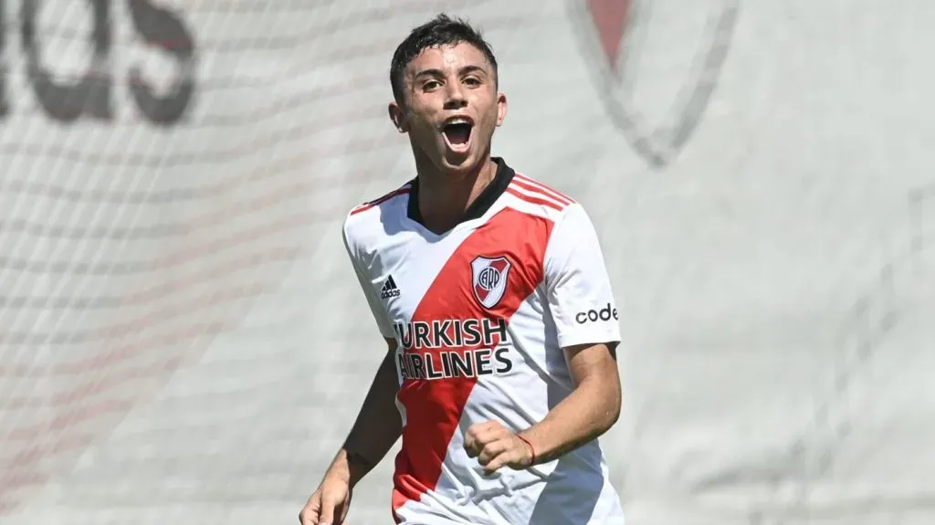 Franco Alfonso con los colores de River. (Foto: Prensa River)