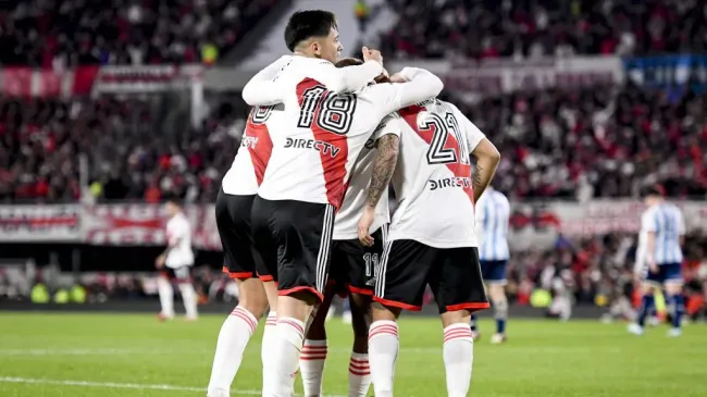 River le ganó a Racing en la última fecha de la Liga Profesional 2023 (Foto: Getty)