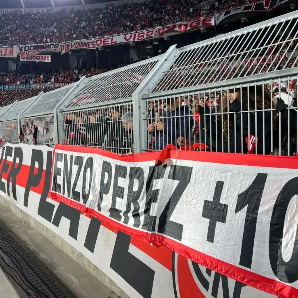 Se viene un trapo especial para despedir a Enzo en el Monumental.