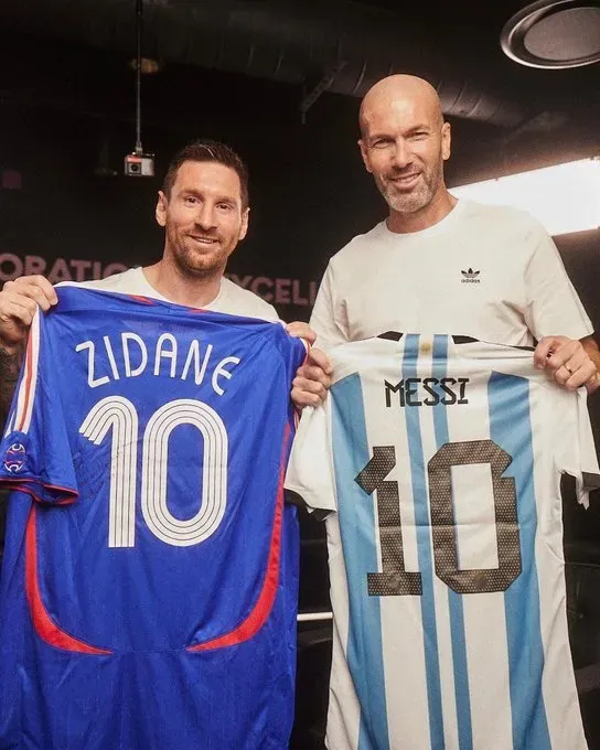 Messi y Zidane cara a cara en una entrevista que dejó muchos títulos.