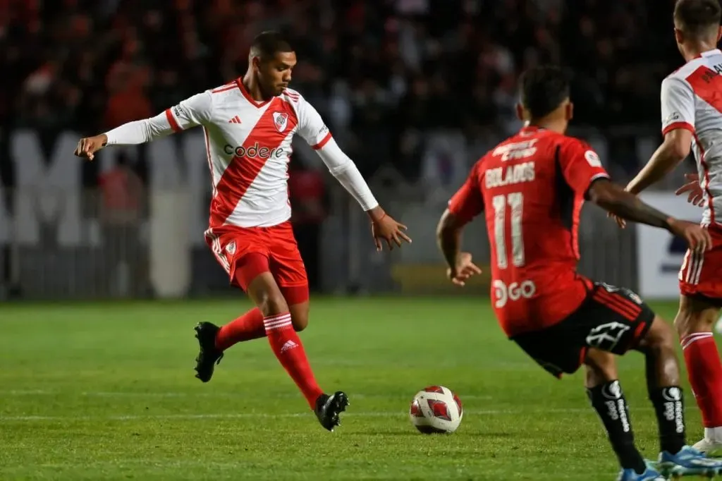 David Martínez metió el gol del empate. (Foto: Prensa River).