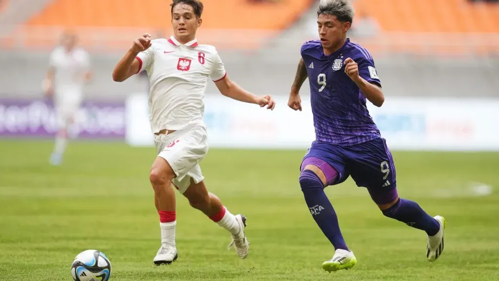 Ruberto convirtió su tercer gol en la Copa del Mundo.
