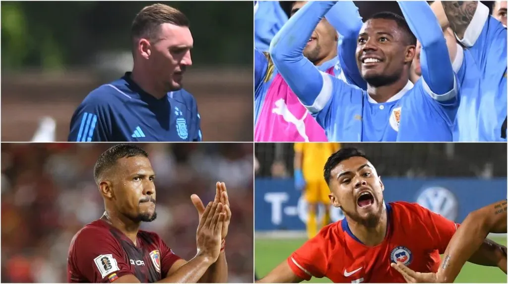 Armani – De La Cruz – Rondón – Díaz. (Foto: Getty).