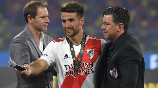 Leo Ponzio junto a Brito y el Muñeco: ¿hay un futuro político en Gallardo?