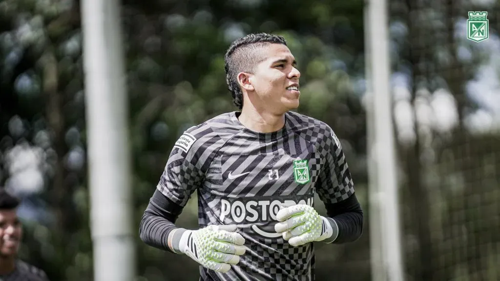 Kevin Mier. (Foto: Prensa Atlético Nacional).