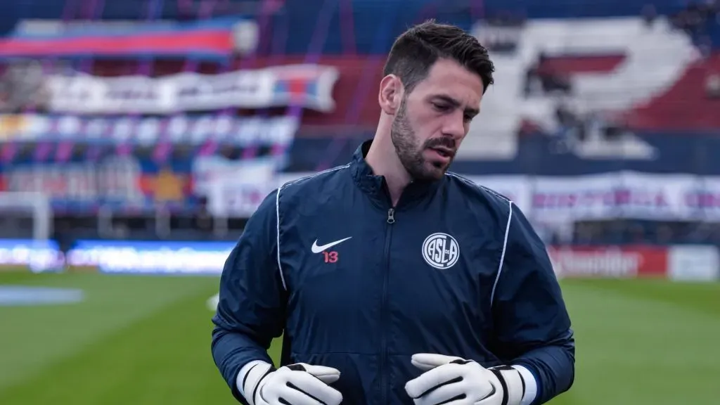 Batalla y un futuro inciero: ¿vuelve a River? (Foto: Prensa San Lorenzo)