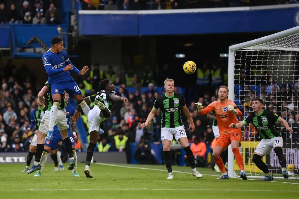 Enzo Fernández gol Brighton