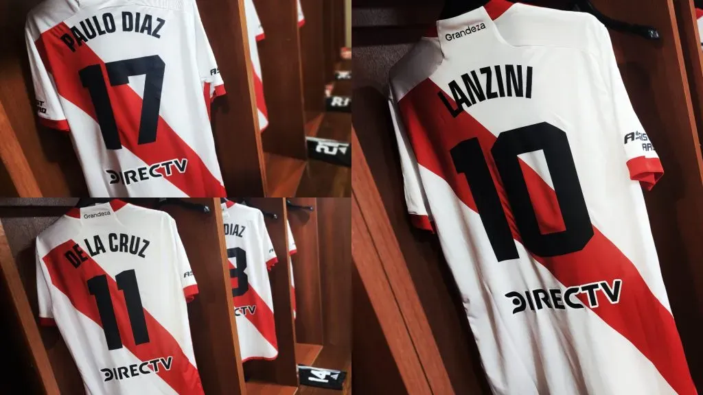 Todo listo para el partido de River.