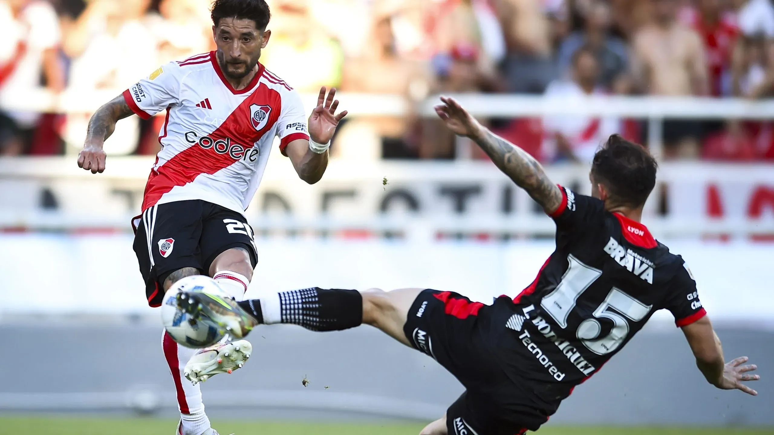 Casco es el lateral derecho con mayor eficacia de River. (Getty)